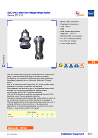 Thumbnail of document Data Sheet Flange Socket Series 8573 15 EN 20299